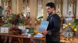 Chef Márcio Ricci celebra 25 anos de carreira com lançamento do livro “Raízes” no Palácio de Queluz
