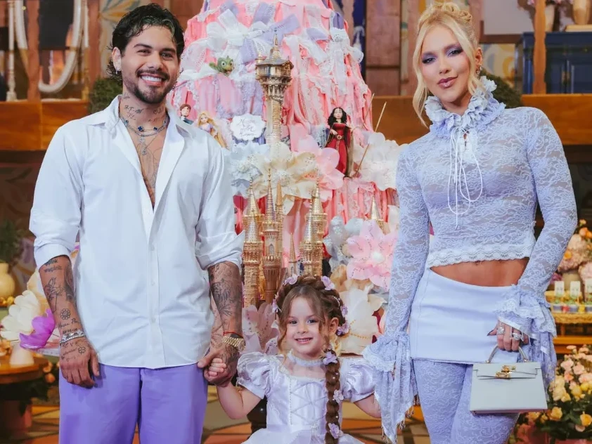 Virginia Fonseca e Zé Felipe festejam os quatro anos da Maria Flor