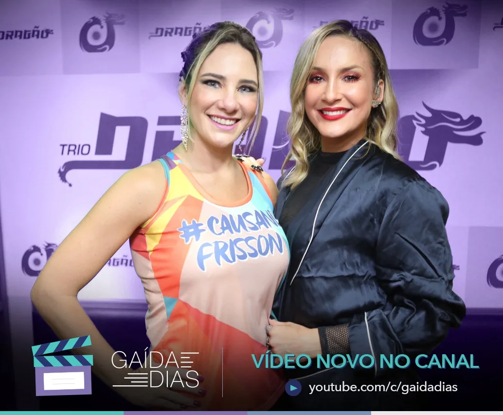 Está no ar o vídeo de Gaída Dias e Claudia Leitte