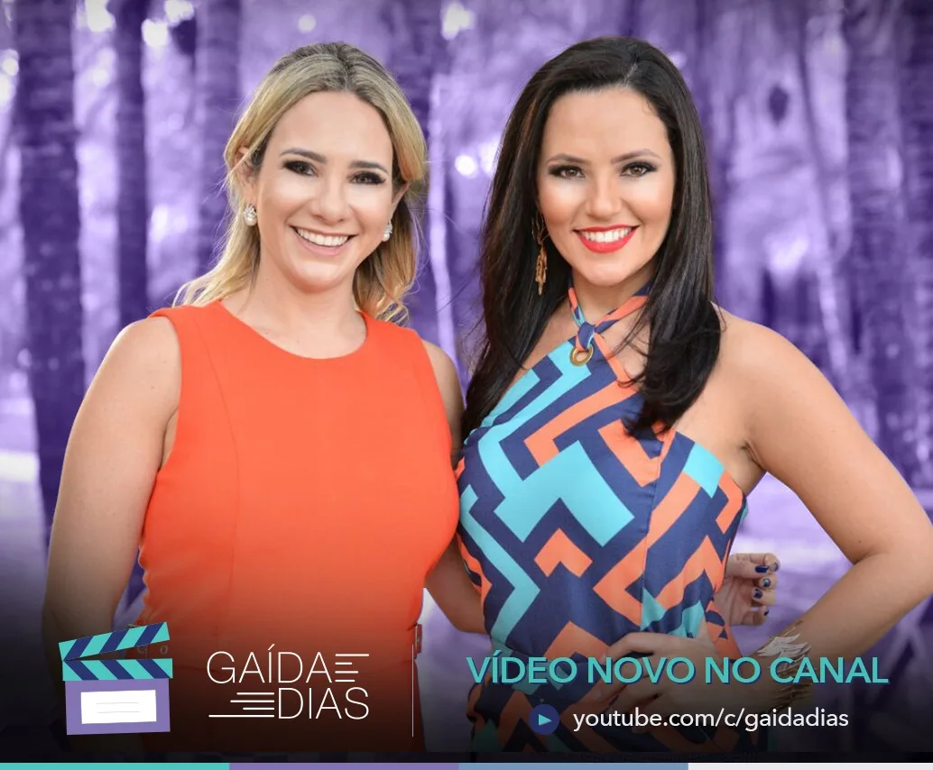 Gaída Dias entrevista apresentadora Luciana Ribeiro