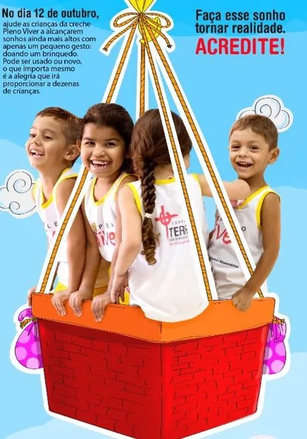 Fundação Terra recebe brinquedos para o Dia das Crianças