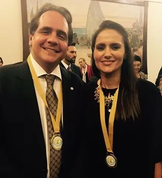 Manoela e Ricardo Bacelar são empossados