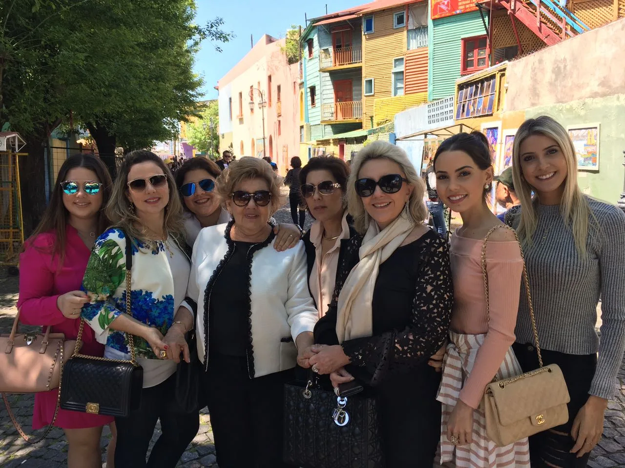 Consuelo Dias Branco comemora aniversário na Argentina