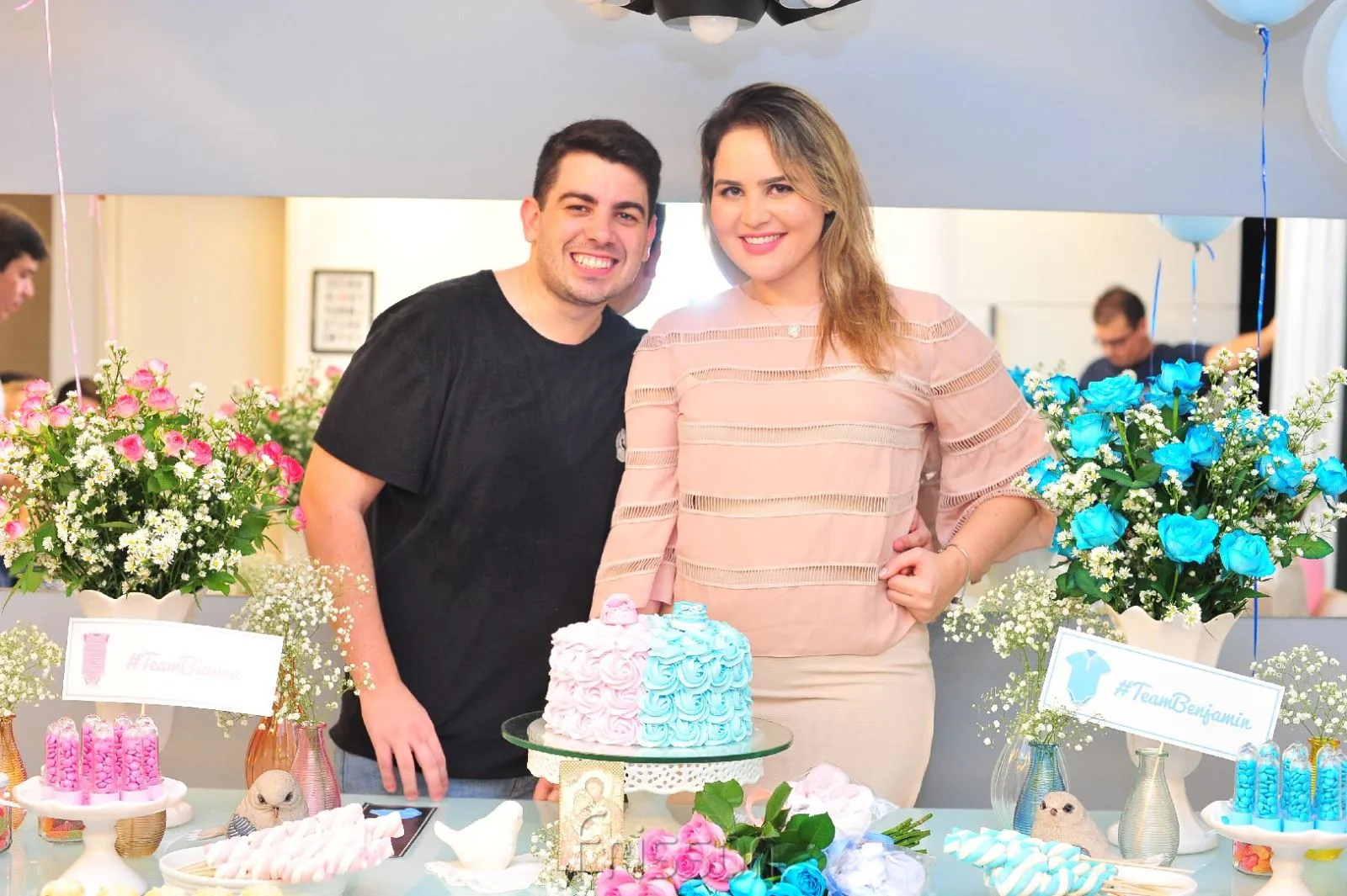 Cegonha entrega Bianca para Bárbara e Ricardo Matos