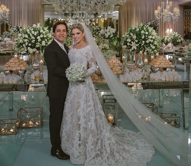 Lina Ponte e Diego Kaur se unem em matrimônio