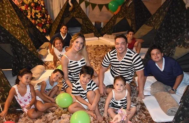 Thyane e Wesley Safadão festejam 6 anos de Yhudy