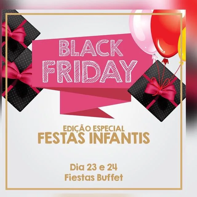 Black Friday no Fiesta's Buffet