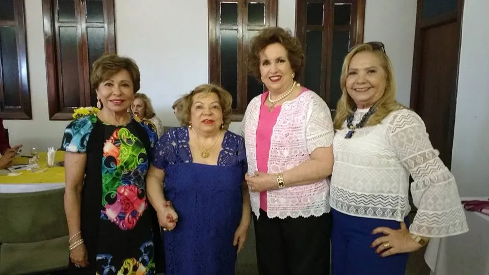 Lêda Maria comemorou birthday