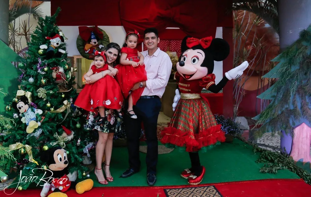Natal da Minnie para Clarissa e Catarina Leitão
