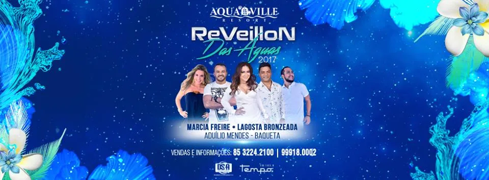 Réveillon das Águas agita a chegada de 2017