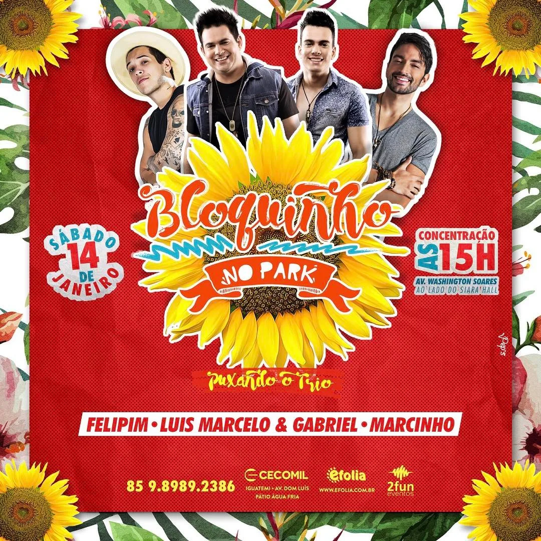 “Bloquinho no Park” abre temporada de pré-carnaval