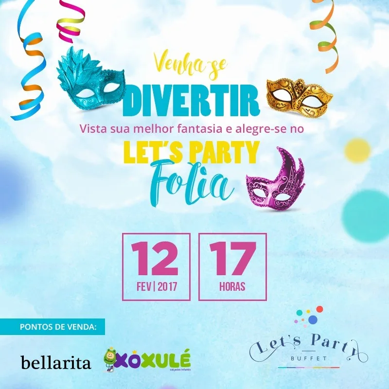Vem aí o Let’s Party Folia!