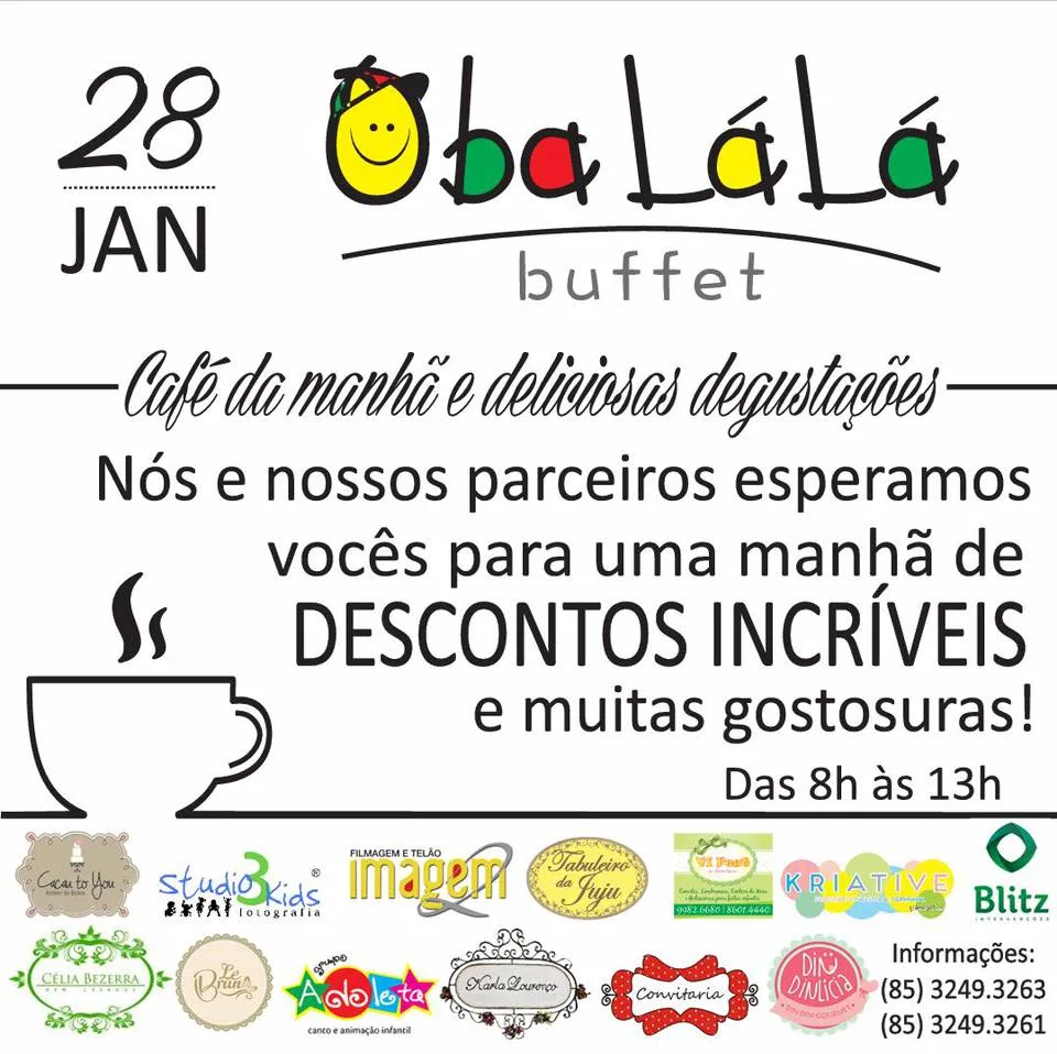 Rodada de negócios no Oba La Lá Buffet