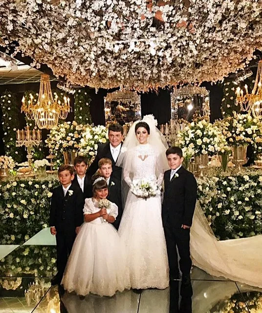 As bodas de Luciana Borges e Solon Lima Verde