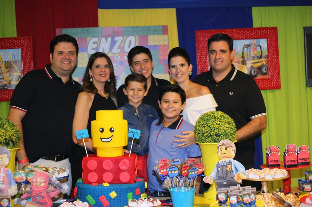 Benício e Enzo Melo festejaram aniversário