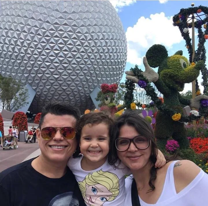 Nos parques de Orlando