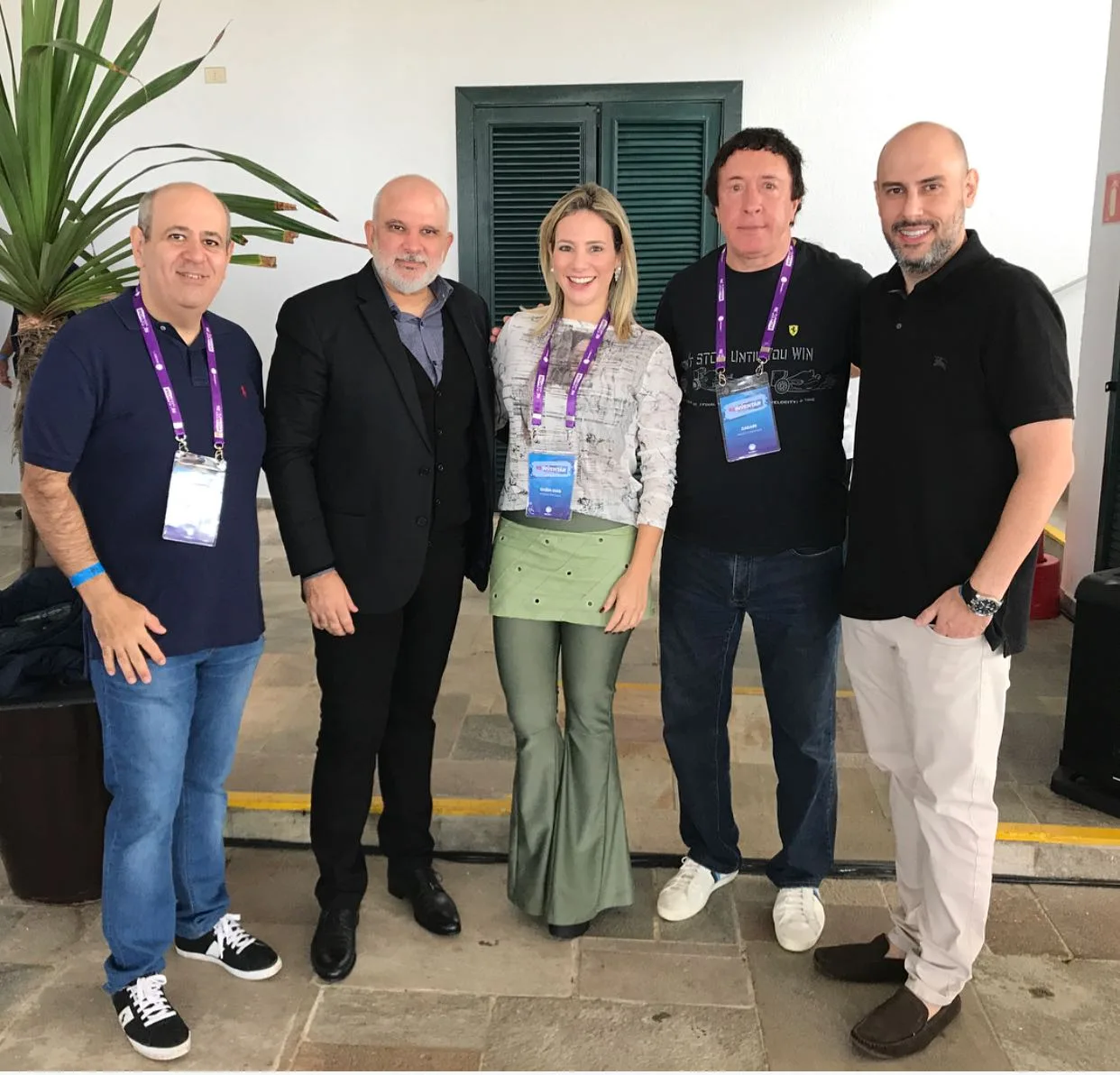 Gaida Dias na Convenção Nacional da Record