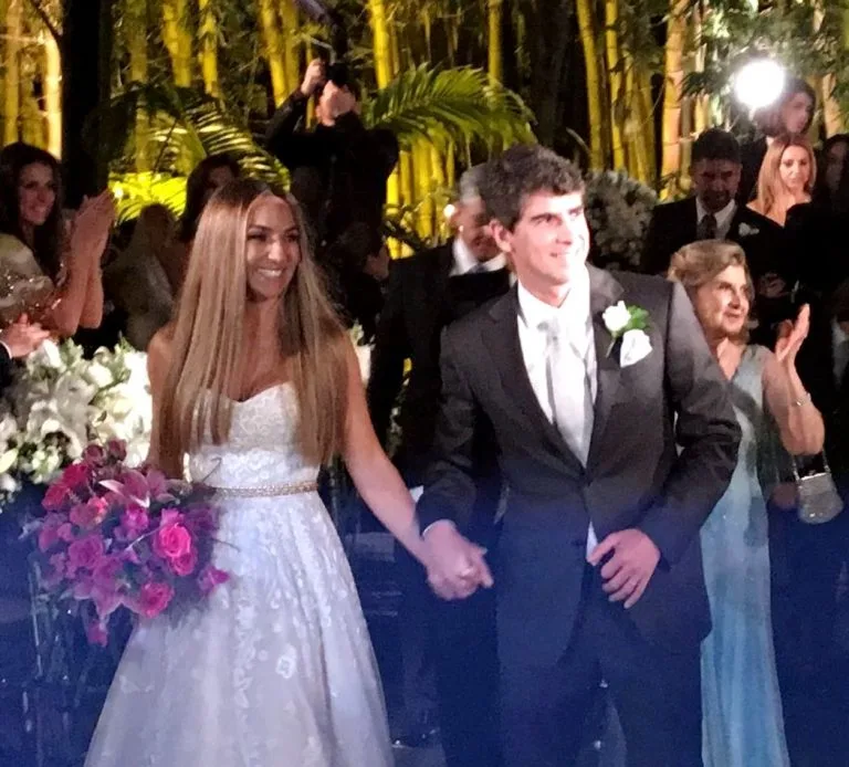 O glamour no casamento de Germana Gerdau e Ricardo Steiman