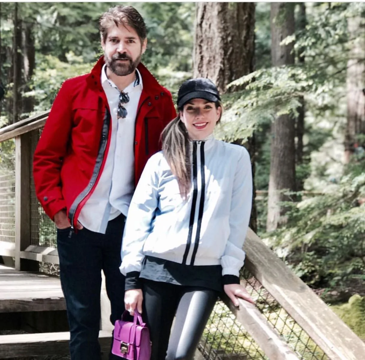 Ana Cláudia Macedo e Leo Brasil em Lua de mel