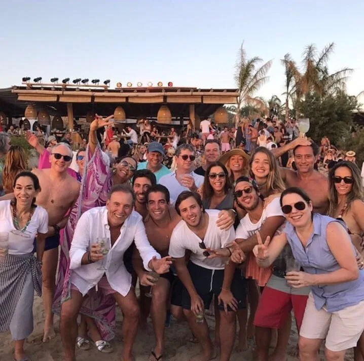 Alegria em Mykonos