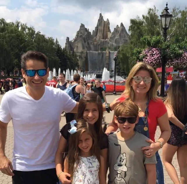 Curtindo a família no Canadá