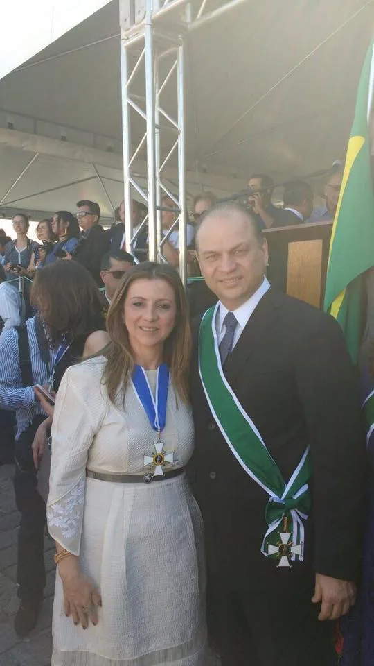 Emília Buarque recebeu homenagem