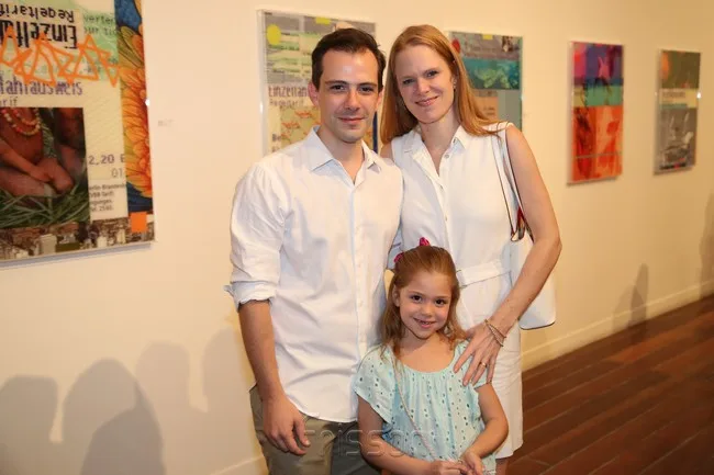 Aldonso Neto e Inga Massdorf Palácio recebem Oliver