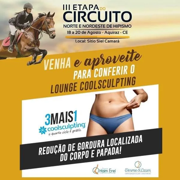 Lounge CoolSculpting na III Etapa do Circuito de Hipismo
