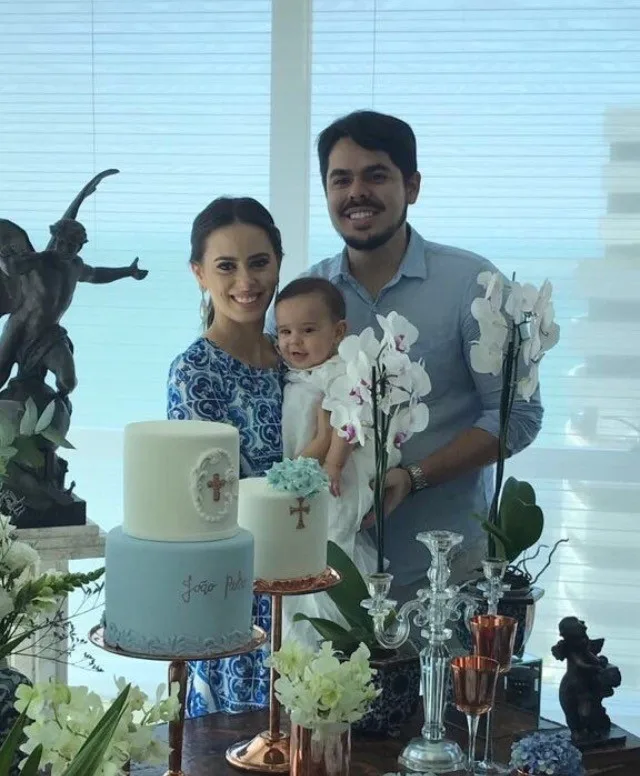 O batizado de João Pedro Carvalho Lima