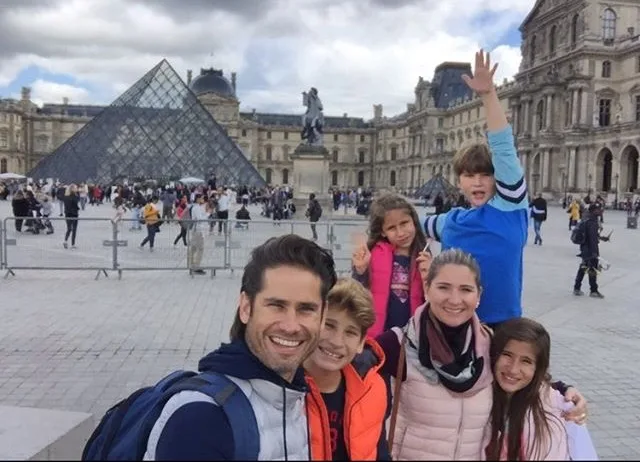 Patriciana e David Rodrigues em família