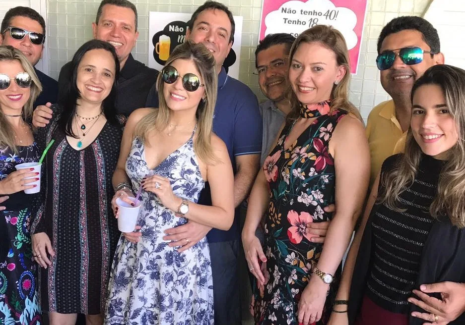 Roberta Vasques em celebração