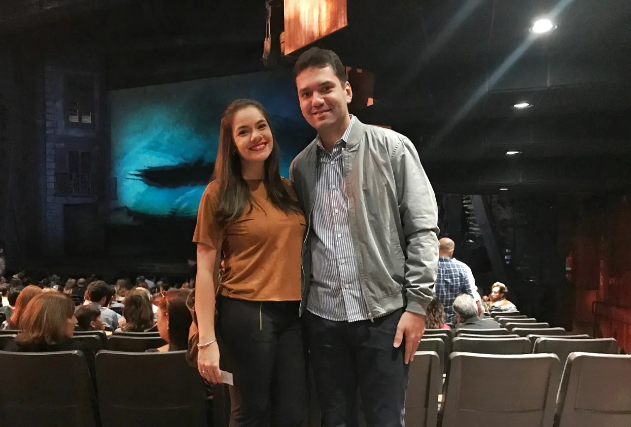 Juliana e George Alexandre conferem musicais em São Paulo