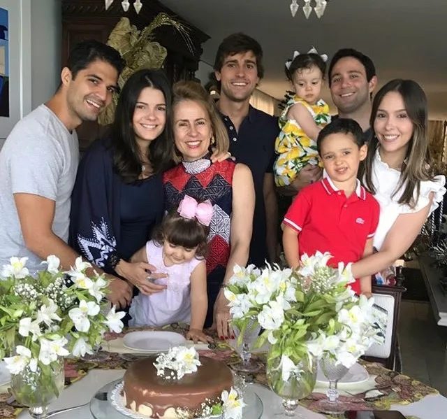 Comemoração em família
