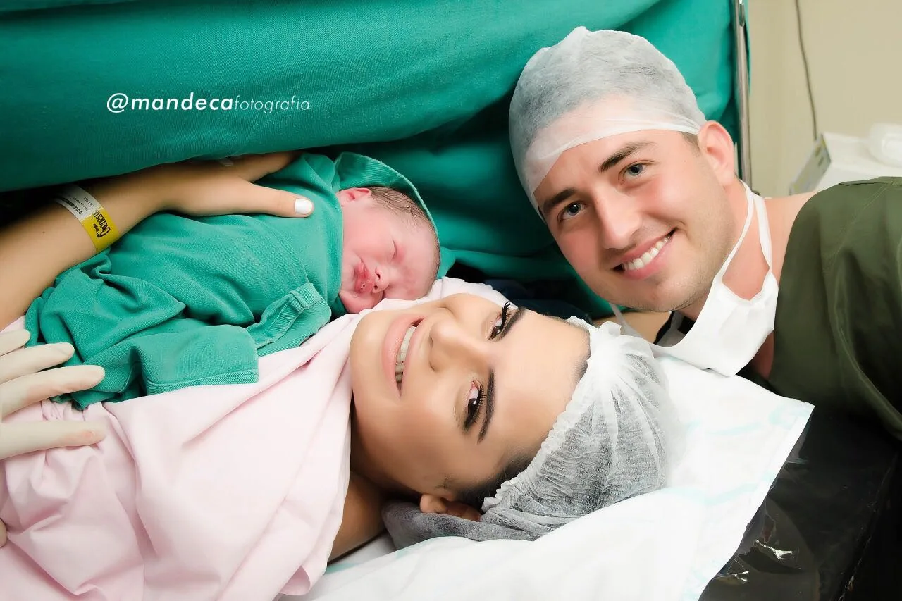 Santhiago chegou para Raiane Uchoa e Thiago Araújo