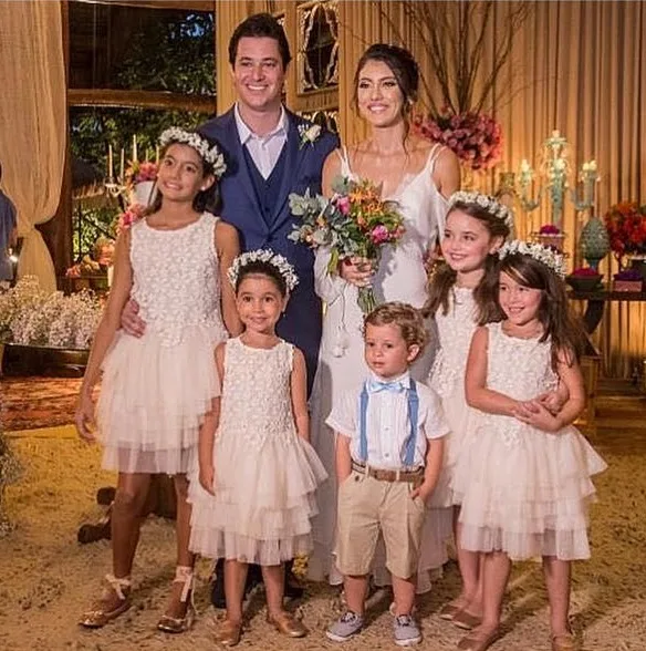 Maria Carla Braga e João se casam