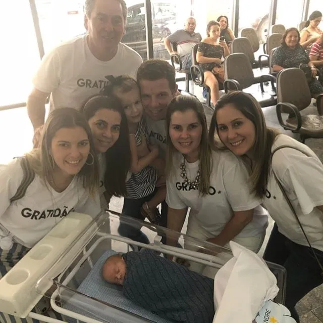 Nasce André para Paulinha e André Rolim