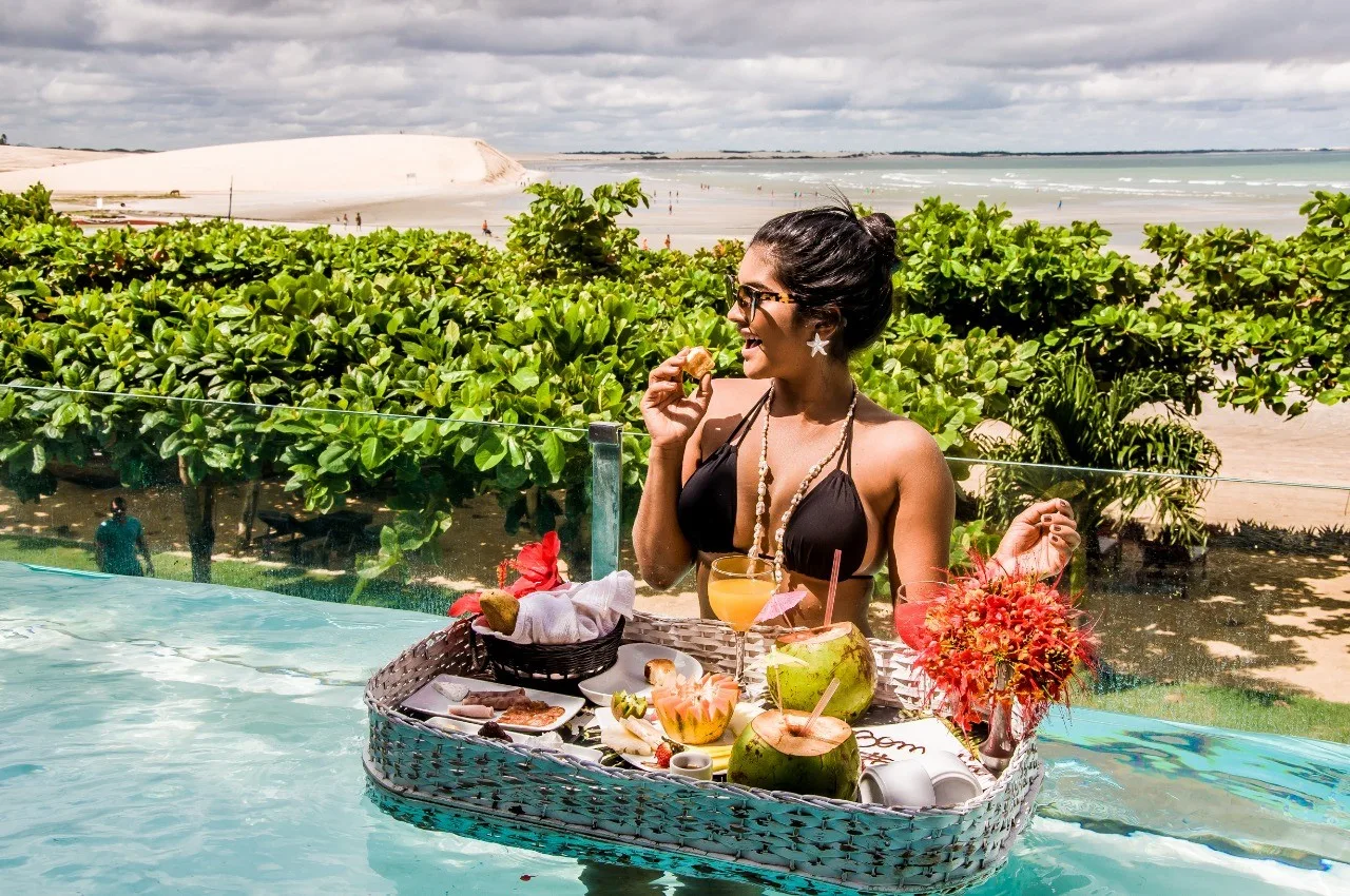 Mileide Mihaile fotografa em Jericoacoara