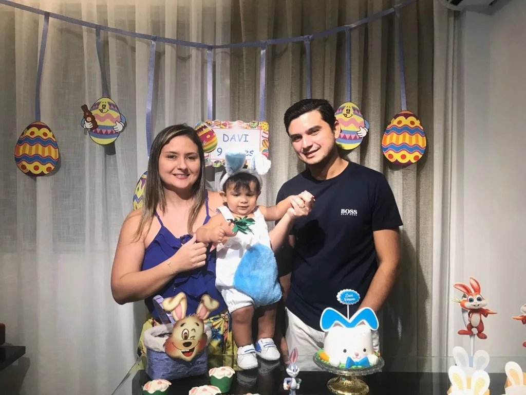 9 meses de Davi Costa Barros