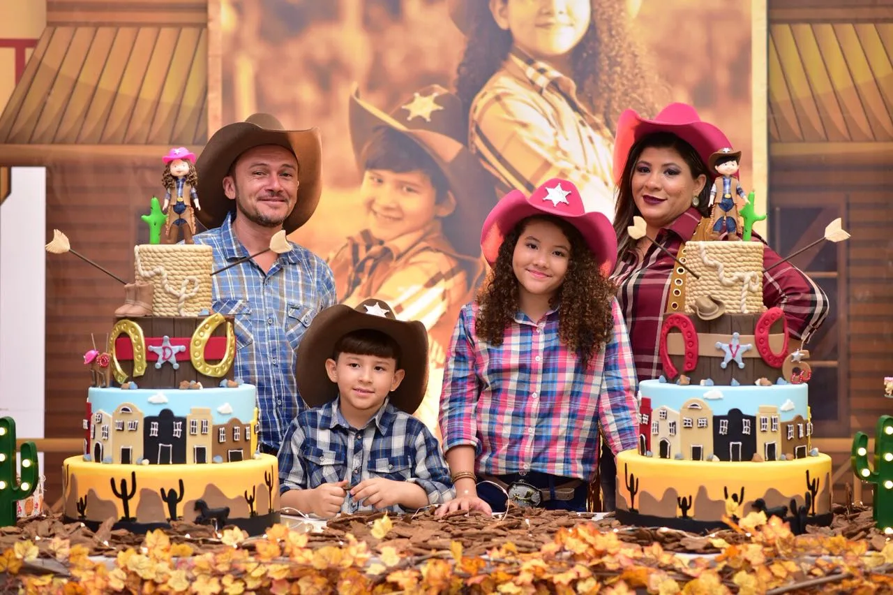 Socorro e Paulo Ximenes armam festa para os filhos