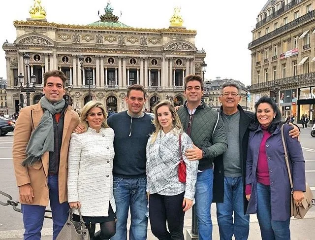 Família Vidal em giro pela Europa
