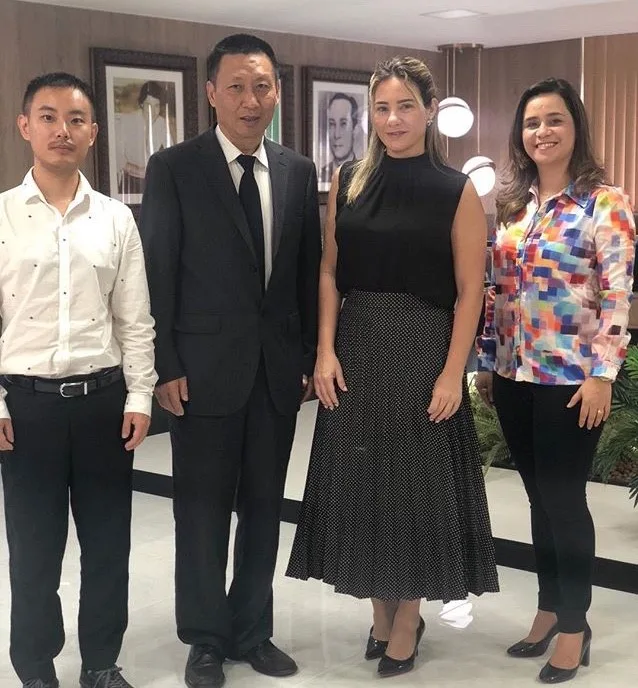 TV Cidade Fortaleza recebeu visita internacional