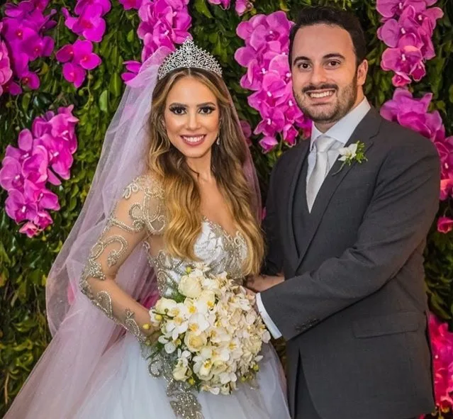 Maíra Sales e Tarcísio em noite de sonhos