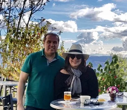 Martinha e George Assunção pelo mundo