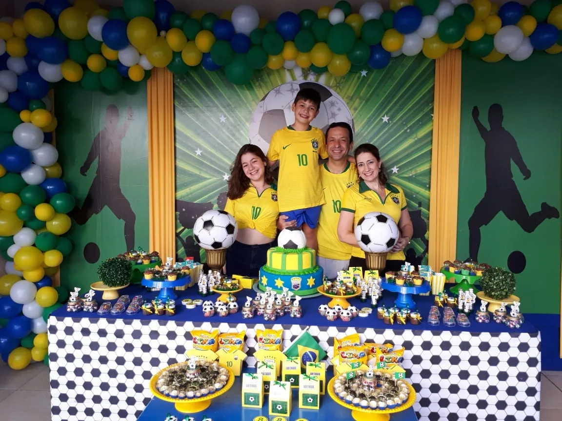 Arthur Marshall Albuquerque soprou suas oito velinhas