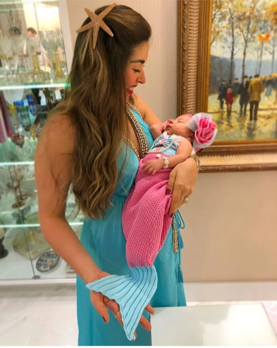 Nicole de França comemora mesversário da Noalla