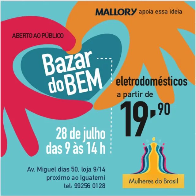 Bazar do Bem by Mulheres do Brasil