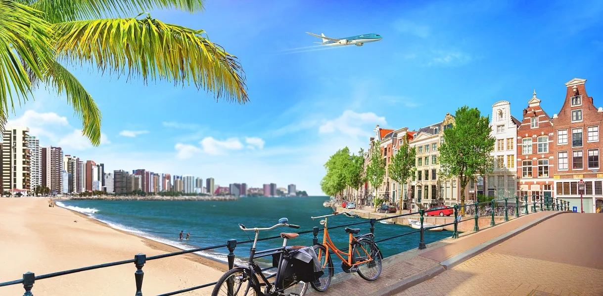 Fortaleza e Amsterdã na rota
