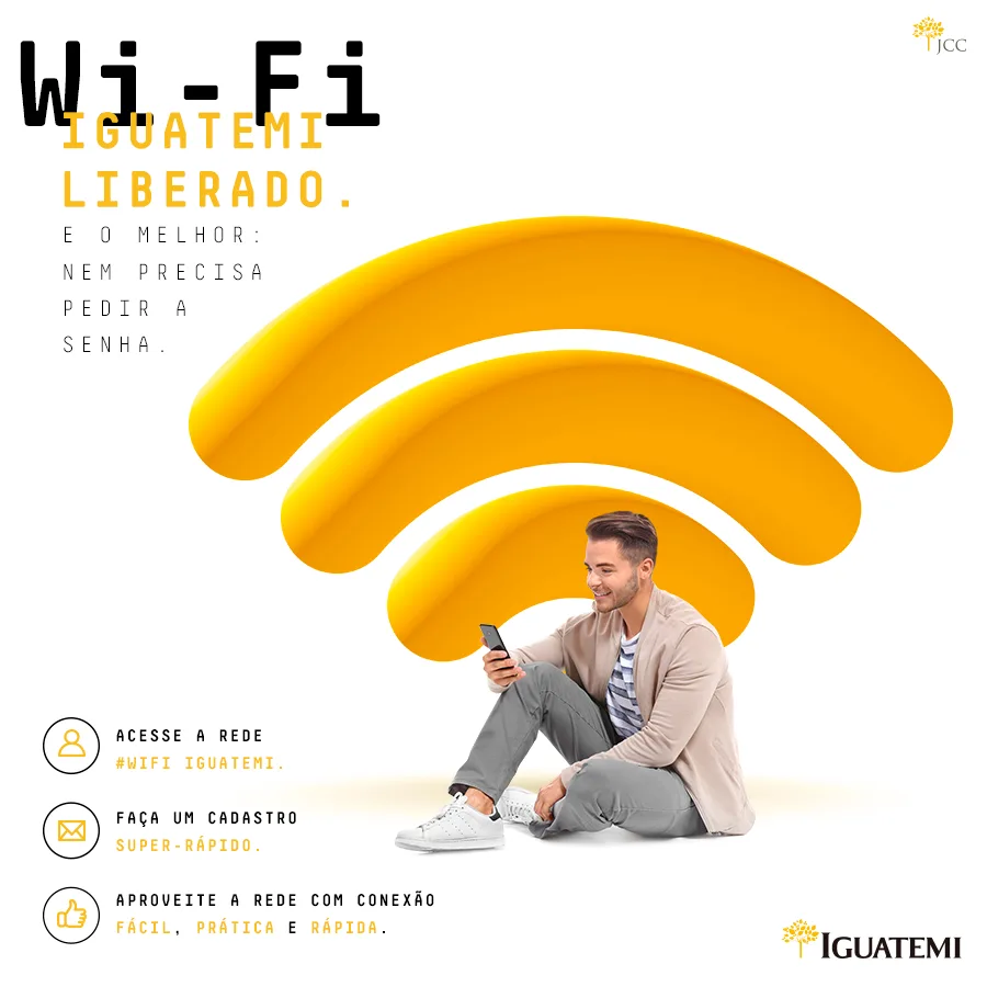 Shopping Iguatemi Fortaleza com rede gratuita de WI-FI