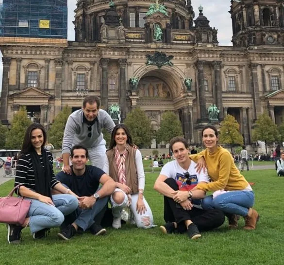 Grupo animado na Alemanha