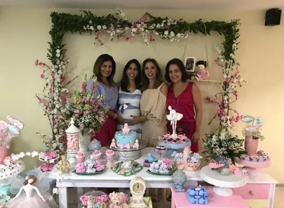 Chá de baby das princesas